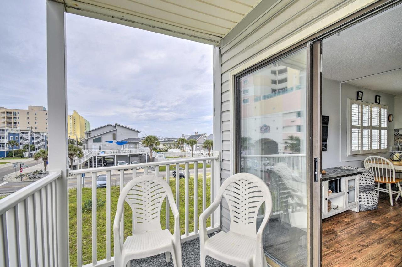 North Myrtle Beach Condo With Private Balcony! Esterno foto